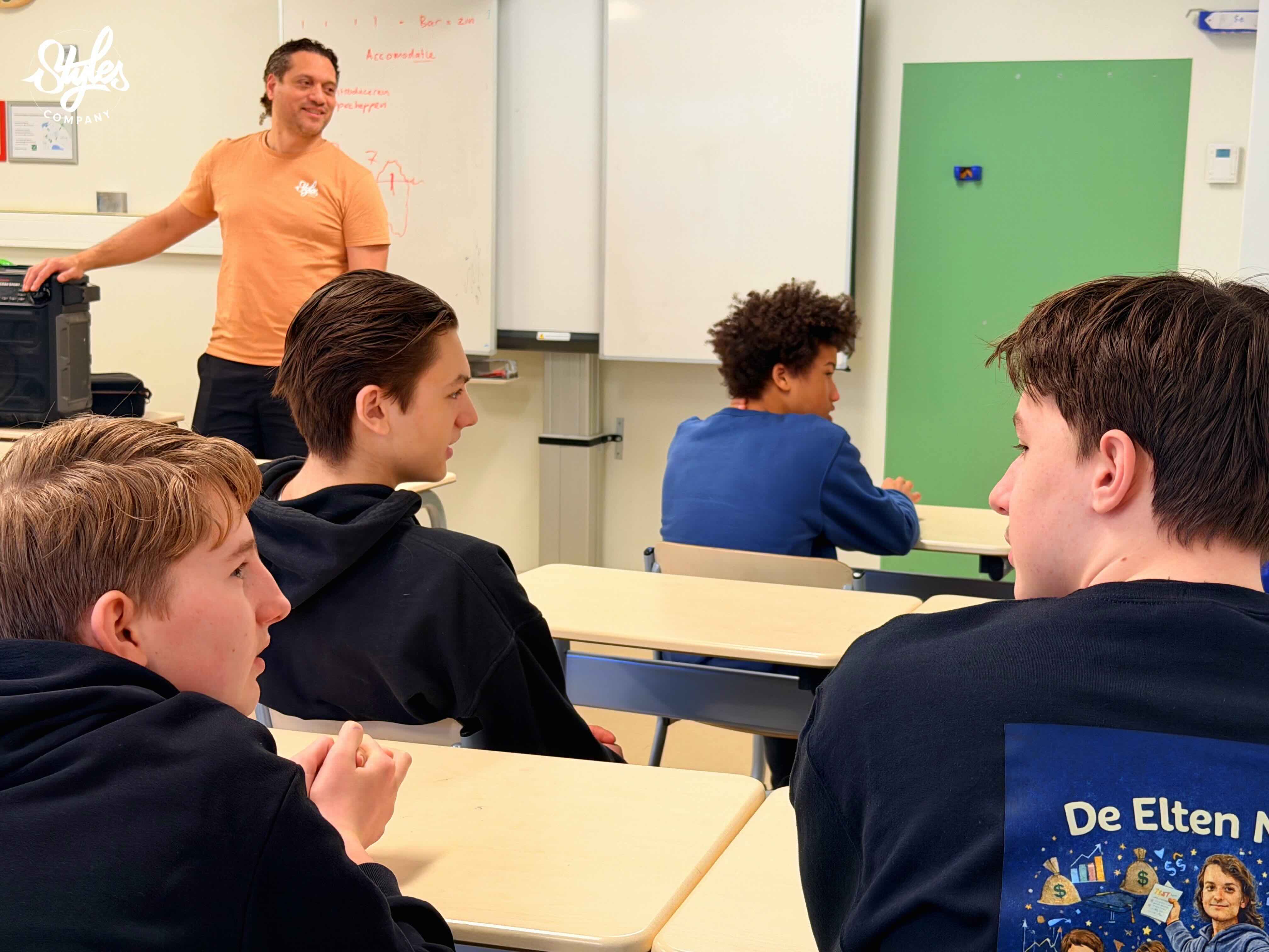 RAP Urban Arts CKV-dag bij Gymnasium Sorghvliet door Styles Company